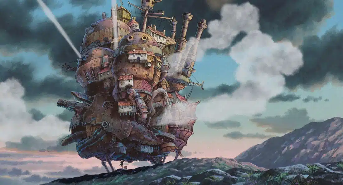 El Castillo Vagabundo De Studio Ghibli 01